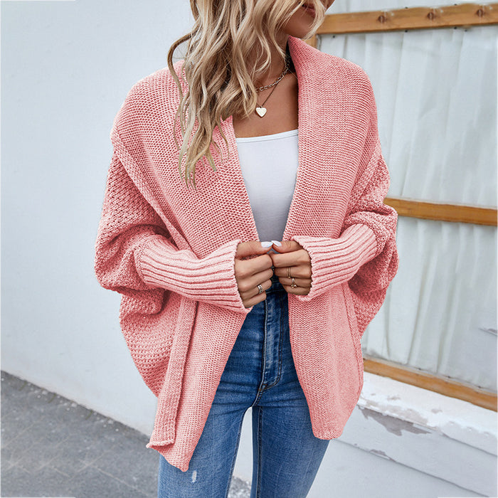 New Loose Knitted Cardigan Sweater