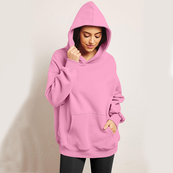 Women's Loose Fleece Hoodies