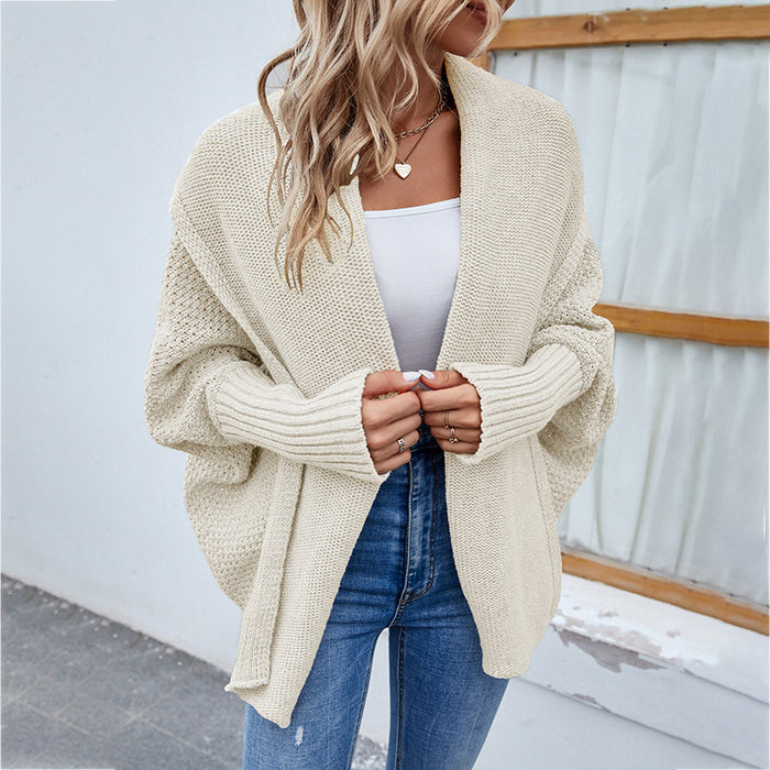 New Loose Knitted Cardigan Sweater