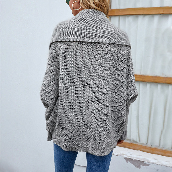 New Loose Knitted Cardigan Sweater