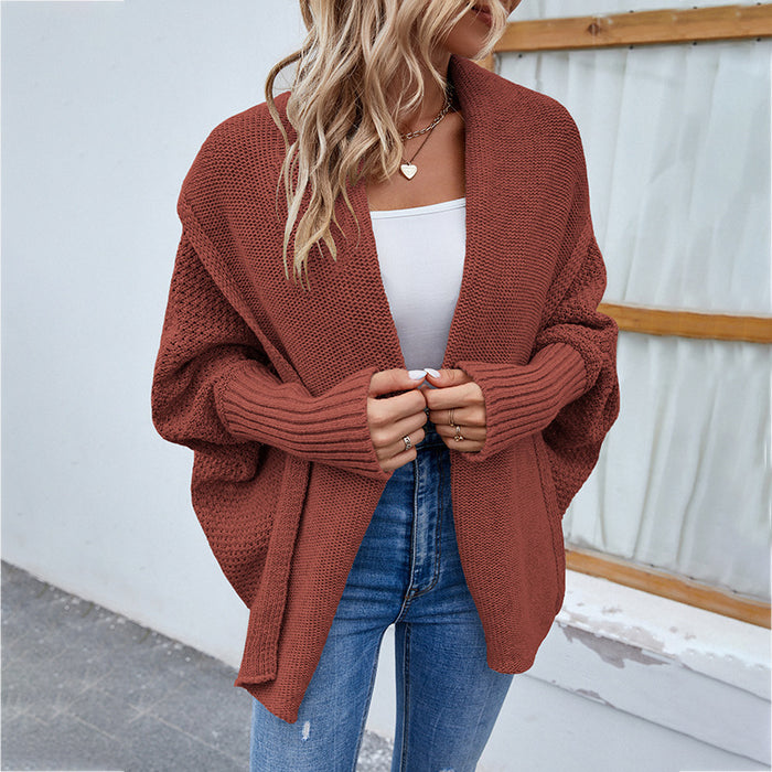 New Loose Knitted Cardigan Sweater