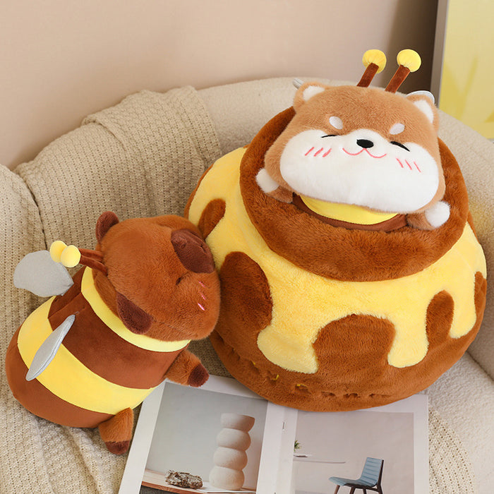 Bee Capabala Doll Shiba Plush Toy