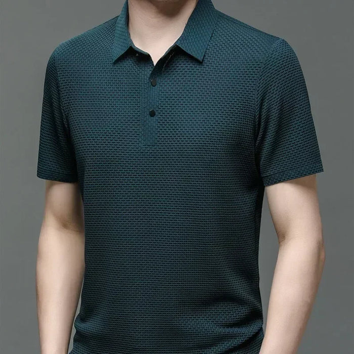 Lop-up Hollow Short-sleeved Polo