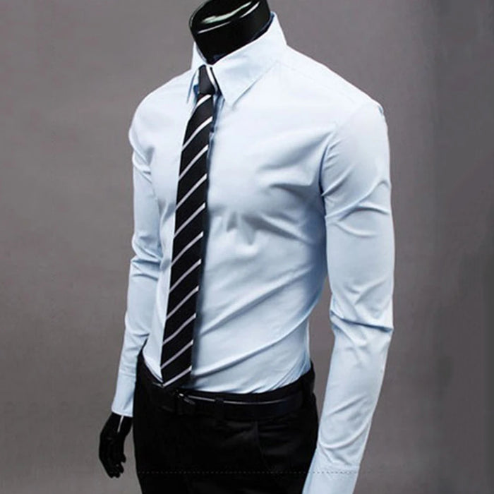 Long Sleeve Slim Dress Shirt