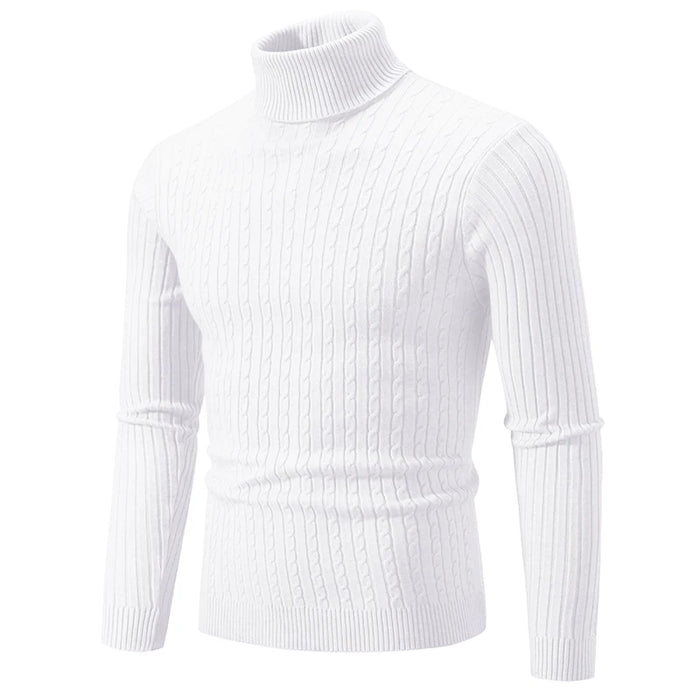 Pullover Knitted Warm Casual Turtleneck Sweater