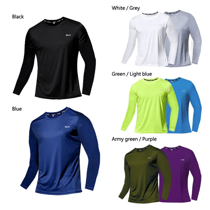 Summer Ice Silk Long Sleeve T-Shirt