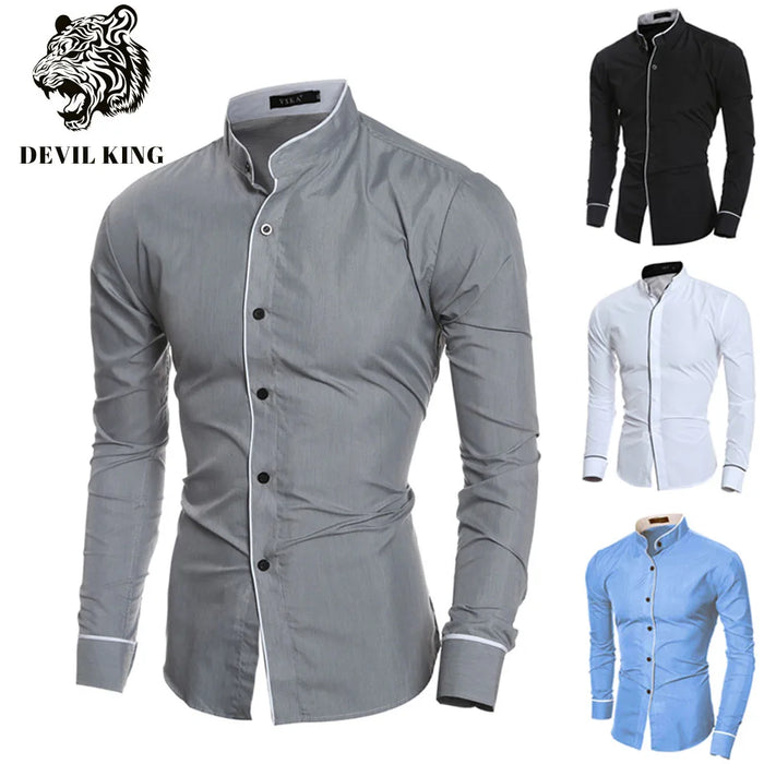 Luxury Casual Long Sleeve Formal Shirt