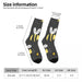 Bee Design Unisex Polyester Crew Socks - Spring Collection - The Hive Apparel