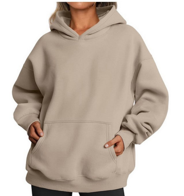 Women's Loose Fleece Hoodies