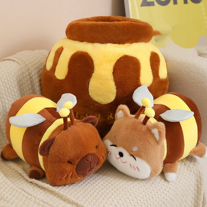 Bee Capabala Doll Shiba Plush Toy