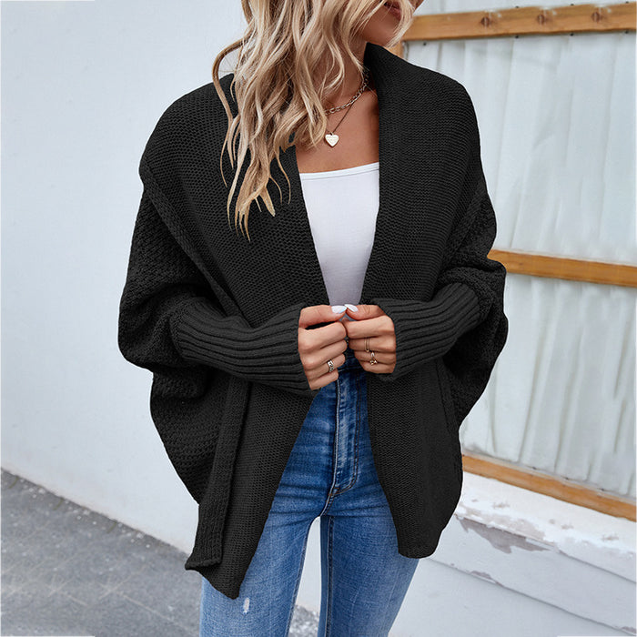 New Loose Knitted Cardigan Sweater