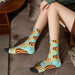 Harajuku Style Cute Kawaii Bee Polyester Socks for Men and Women - The Hive Apparel