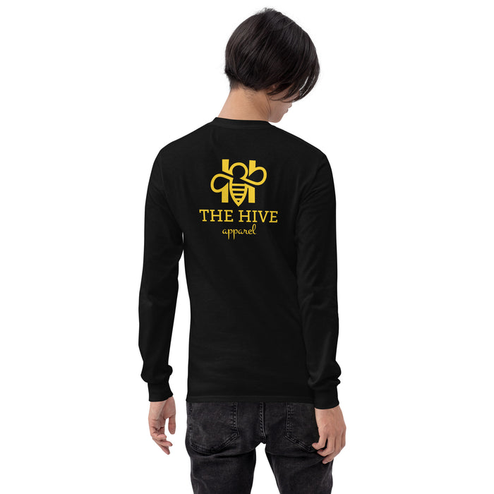 The Hive Apparel Branded Men’s Long Sleeve Shirt