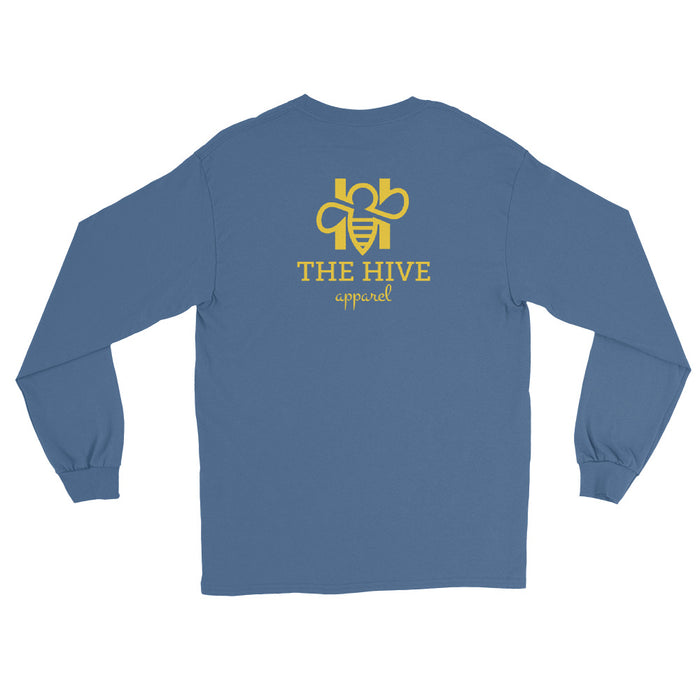 The Hive Apparel Branded Men’s Long Sleeve Shirt