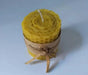 Pure Beeswax Cylindrical Candle Set - Handmade Luxury, 4.5*10cm - The Hive Apparel