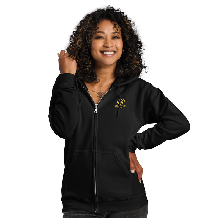 Unisex The Hive Apparel Branded heavy blend zip hoodie