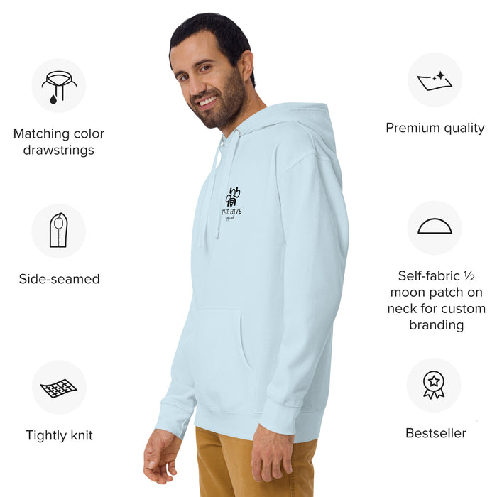 The Hive Apparel Branded Unisex Hoodie